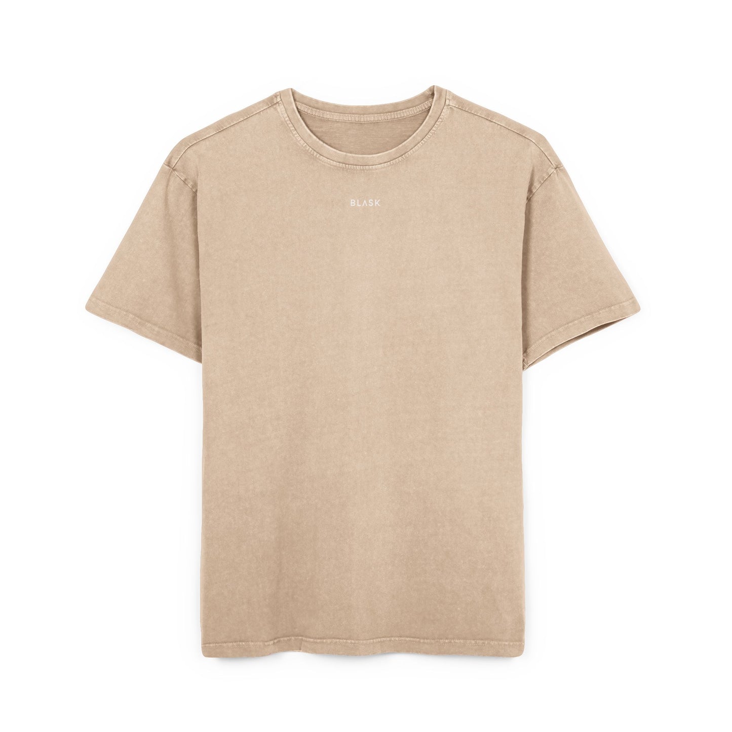 Men's Acid Washed Oversized Tee - Defined by Simplicity, Casual Streetwear
