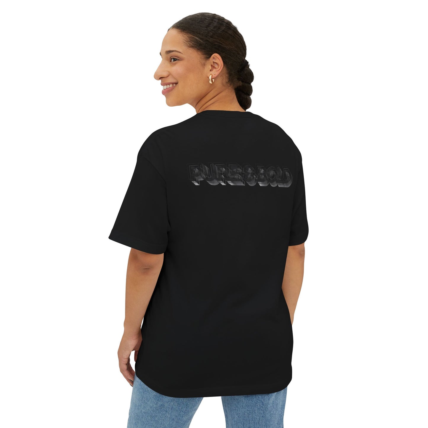 Unisex Pure & Bold Oversized Boxy Tee - Casual Comfort for Every Occasion
