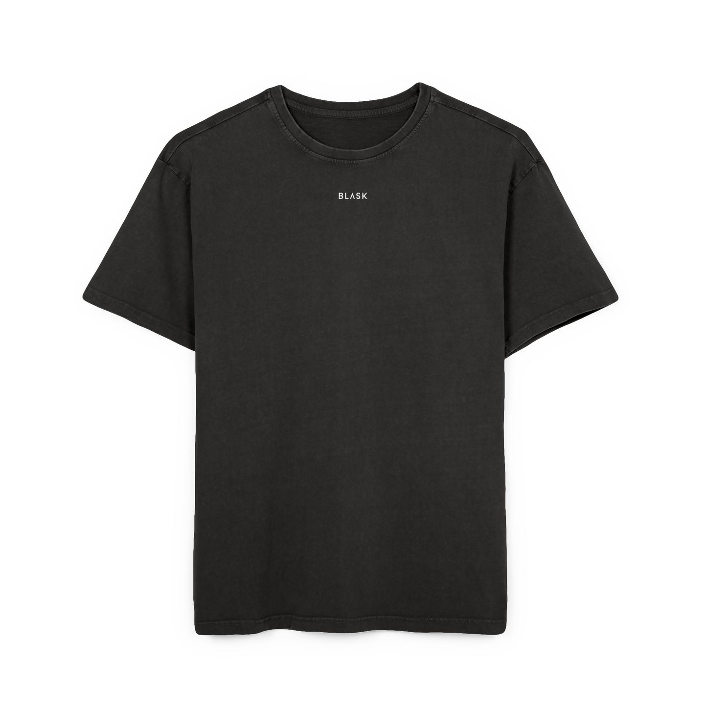Men's Acid Washed Oversized Tee - Defined by Simplicity, Casual Streetwear