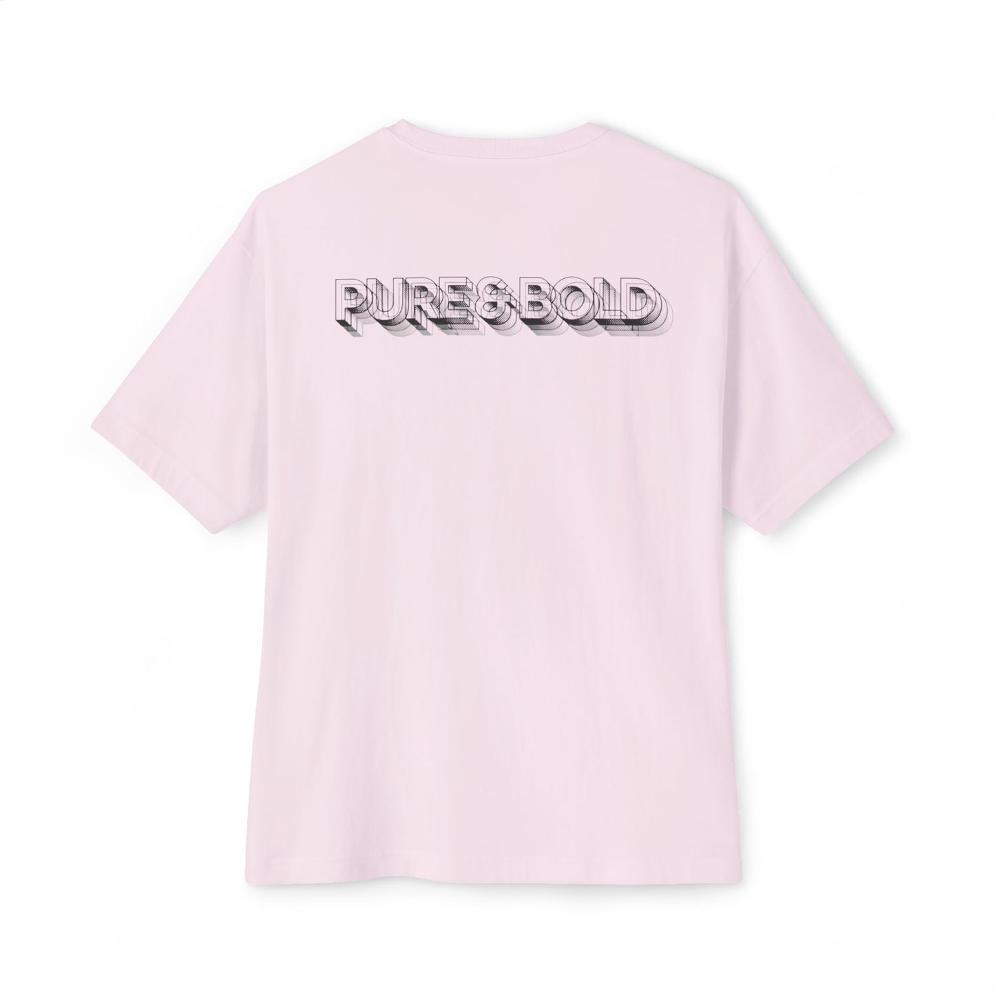Unisex Pure & Bold Oversized Boxy Tee - Casual Comfort for Every Occasion