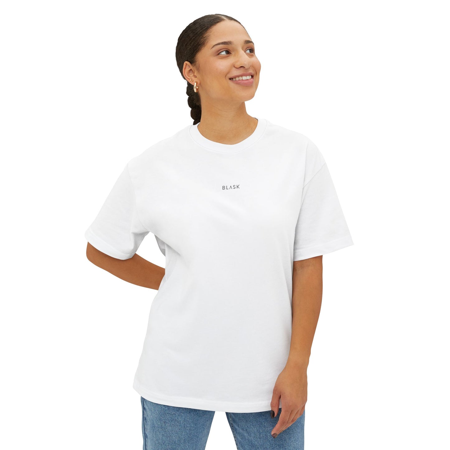 Unisex Pure & Bold Oversized Boxy Tee - Casual Comfort for Every Occasion
